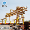 90t +60/20t Ship building gantry crane with double parallel trolley